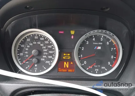 2011 BMW M3 z USA, uszkodzony, nr VIN WBSDX9C5XBE583815